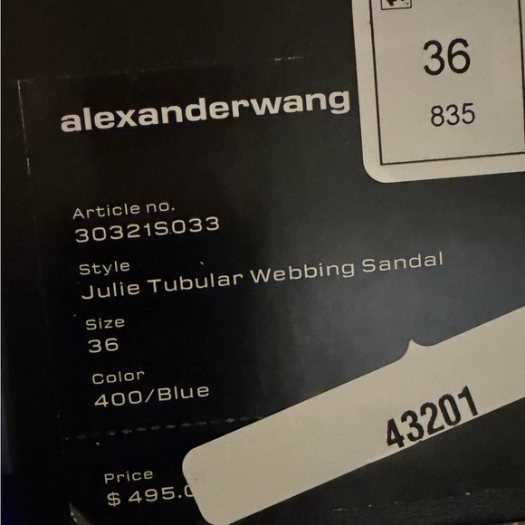 Alexander Wang Stiletto Sandals NWT - Picture 7 of 8